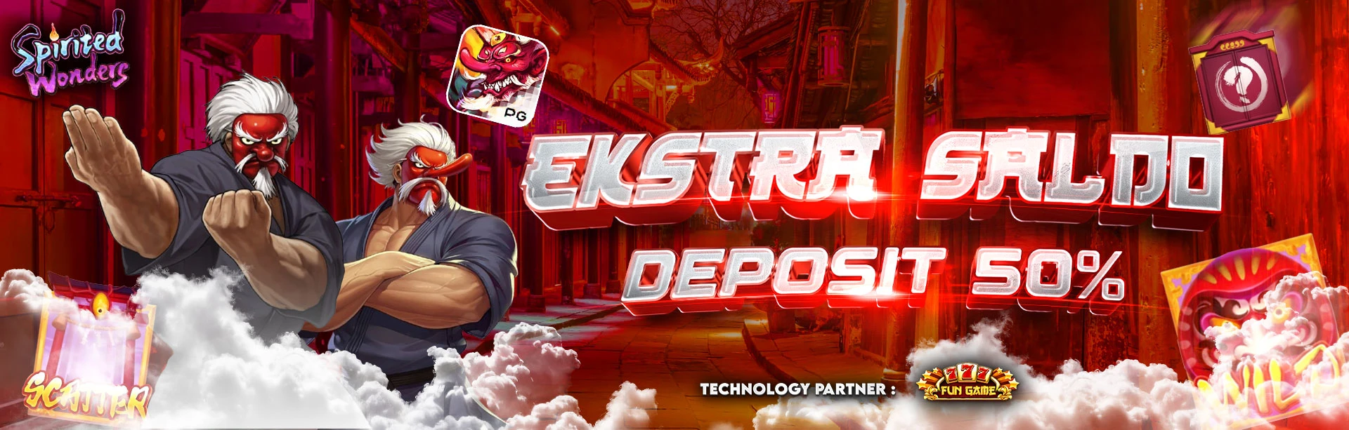 Pejuang77 Banner Slot Online